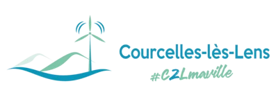 logo de la la ville de Courcelles-lès-Lens en référence à des mission d'audit effectuée par Cap's Conseil